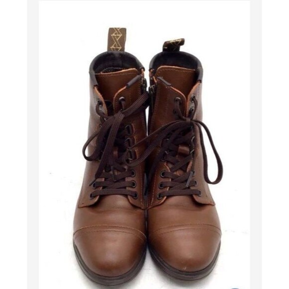 Xena Inertia EH Safety Boots Womens 7 Brown Steel Toe Work Boots-ASTM Certified - Picture 1 of 8